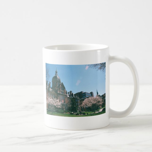 Caneca De Café Hospital de Johns Hopkins (Direita)