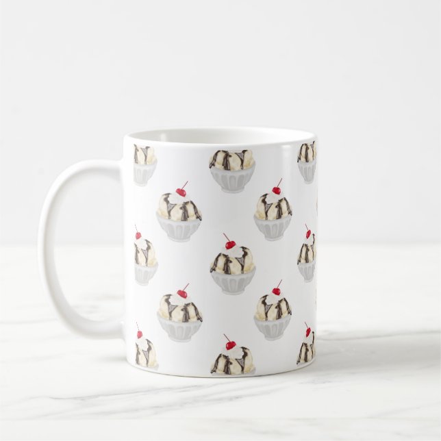 Caneca De Café Hot Fudge Sundaes (Esquerda)