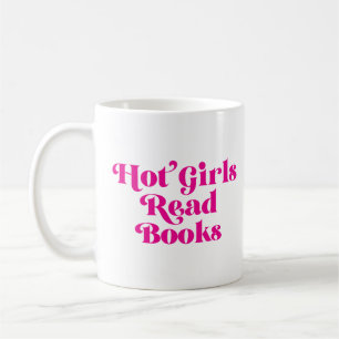 Caneca De Café Hot Girls Leia Livros