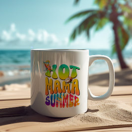Caneca De Café Hot Mama Summer