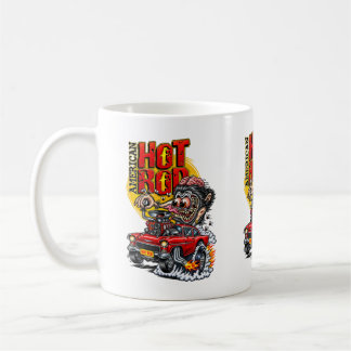 CANECA DE CAFÉ HOT ROD AMERICANO