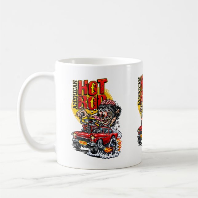 CANECA DE CAFÉ HOT ROD AMERICANO (Esquerda)