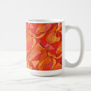 Caneca De Café "Hot Spot Tilado" - Mug de design abstrato