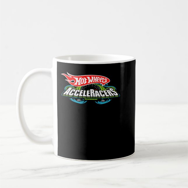 Caneca De Café Hot Wheels AcceleRacers Logo Classic T Shirt (Esquerda)