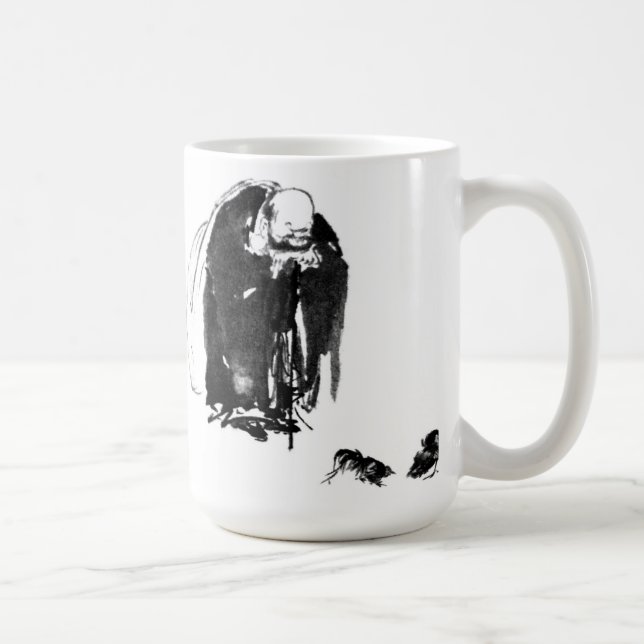 Caneca De Café Hotei por Miyamoto Musashi (Direita)