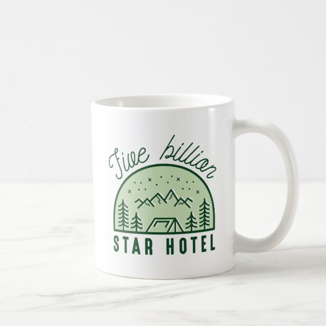 Caneca De Café Hotel de Cinco Bilhões de Estrelas (Direita)