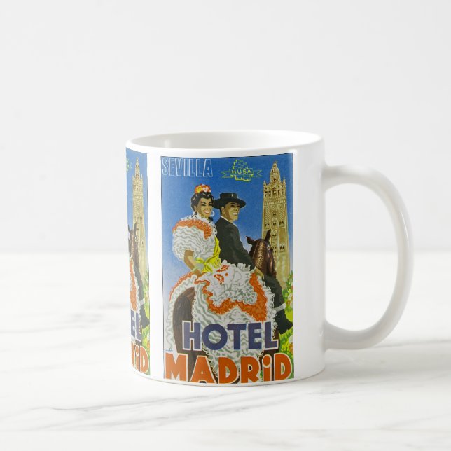 Caneca De Café Hotel Madrid (Direita)