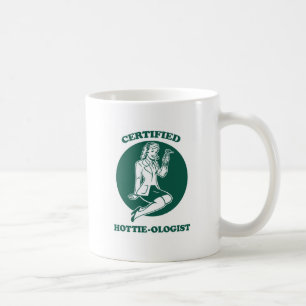 Caneca De Café Hottie-ologist certificado