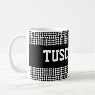 Caneca De Café Houndstooth "Tuscaloosa"
