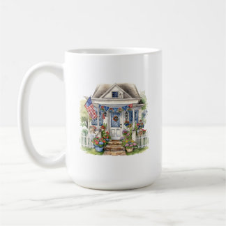 Caneca De Café House Mug, 4 De Julho