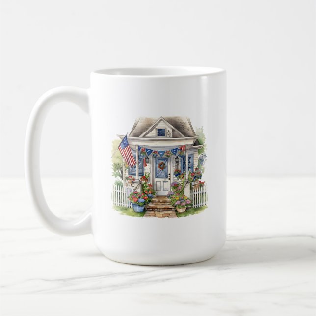 Caneca De Café House Mug, 4 De Julho (Esquerda)