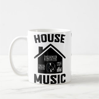 Caneca De Café House Music Edm Rave Dj House
