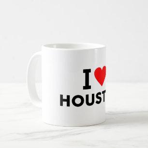 Caneca De Café Houston Estados Unidos america EUA Texas amor cida