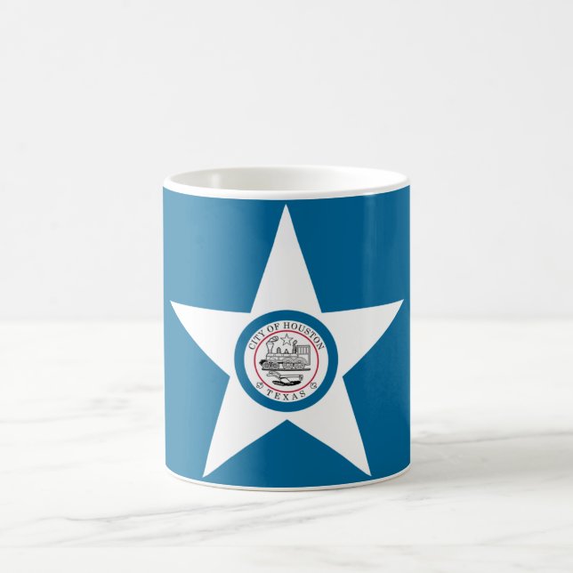 Caneca De Café Houston Flag (Centro)