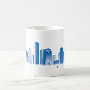 Caneca De Café Houston Skyline Mug