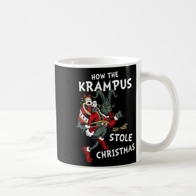 Caneca De Café How The Krampus Stole Christmas  (Direita)