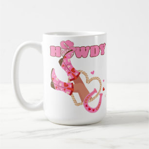 Caneca De Café Howdy Cowgirl