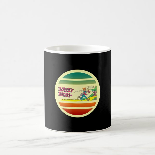 Caneca De Café Howdy Doody Fisheries Retro Comic Book (Centro)