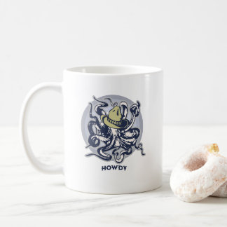 Caneca De Café Howdy Friendly Octopus Mug