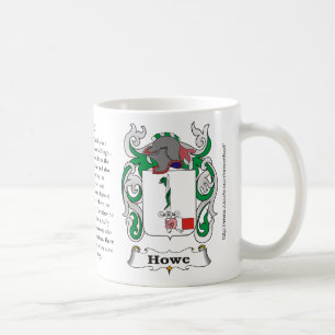 Caneca De Café Howe, a origem, significado e a crista