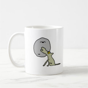 Caneca De Café Howling Wolf