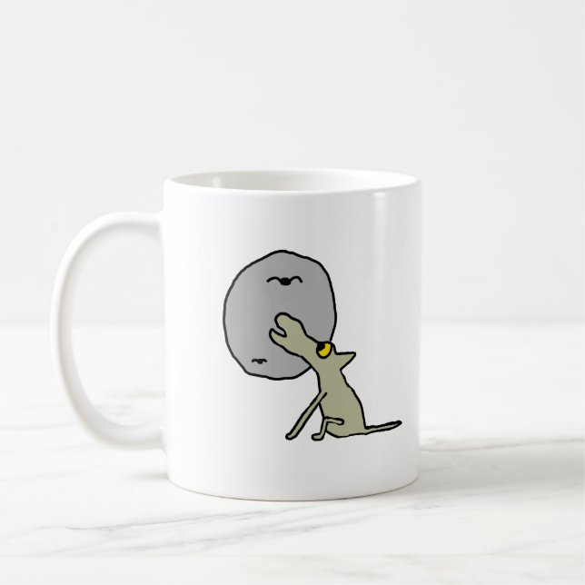 Caneca De Café Howling Wolf (Esquerda)