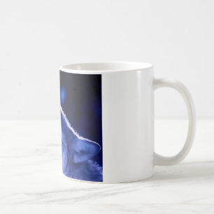 Caneca De Café Howling Wolf