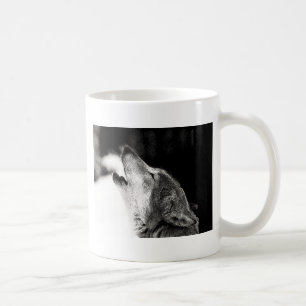 Caneca De Café Howling Wolf