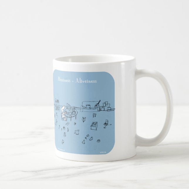 Caneca De Café HP5139, de "o planeta Harold", messiness, (Direita)