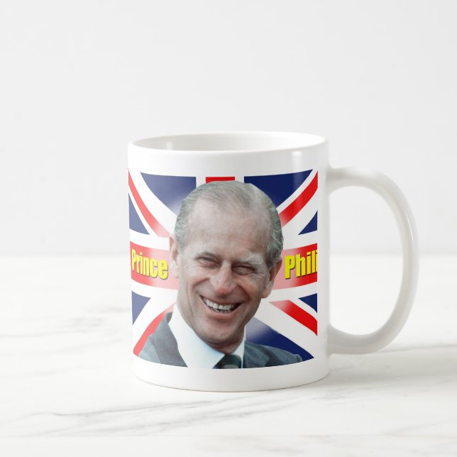 Caneca De Café HRH Prince Philip (Direita)