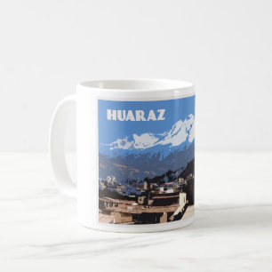 Caneca De Café Huaraz Peru: Huascarin Mountain View