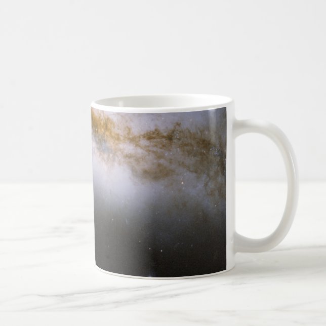 Caneca De Café Hubble Interagindo Galáxia NGC 520 (Direita)