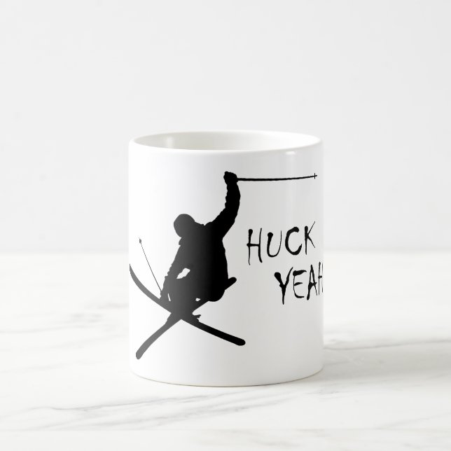Caneca De Café Huck Sim (Skiing) (Centro)