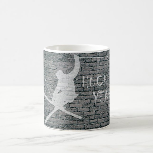Caneca De Café Huck Sim (Skiing) (Centro)