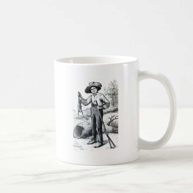 Caneca De Café Huckleberry Finn (Direita)