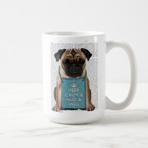 Caneca De Café Hug a Pug