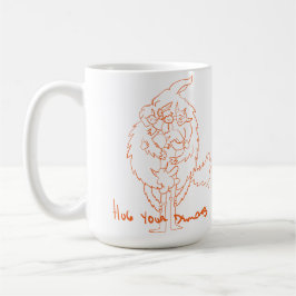 Caneca De Café Hug Your Demons