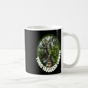 Caneca De Café Huggers de Árvore Unem-se. Identifico-Me Como Um A