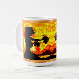 Caneca De Café Hula Girls
