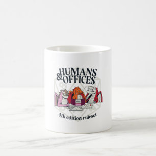 Caneca De Café Humanos e Escritórios Dragão RPG