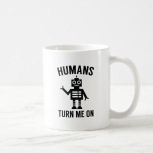 Caneca De Café Humanos Me Atraem