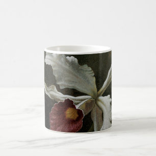 Caneca De Café Hummingbird e Orquídea Branca por Martin J. Heade