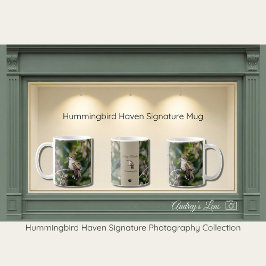 Caneca De Café Hummingbird Haven Nature Mug Gift