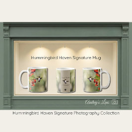 Caneca De Café Hummingbird Haven Nature Mug Gift