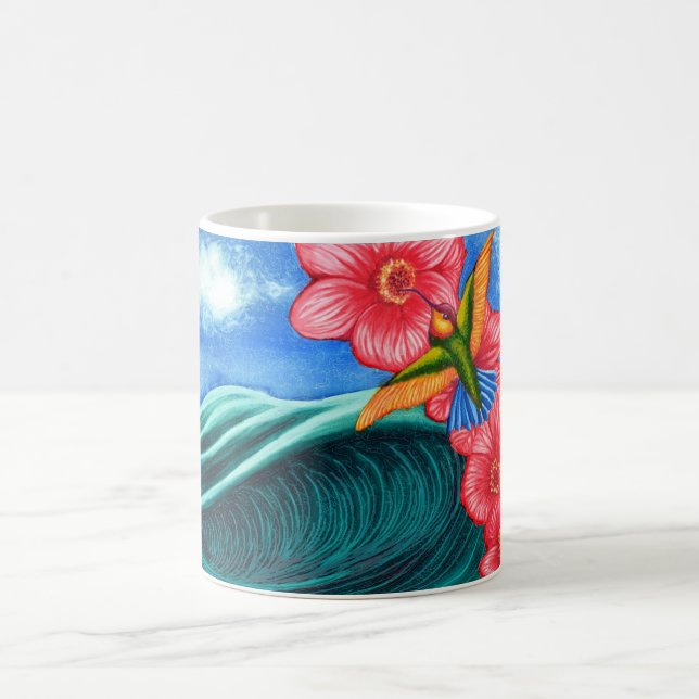 Caneca De Café Hummingbird Ocean Mug (Centro)