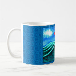 Caneca De Café Hummingbird Ocean Mug