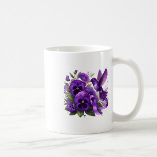 Caneca De Café Hummingbird Sentindo a Consciência do Heimer da Fi