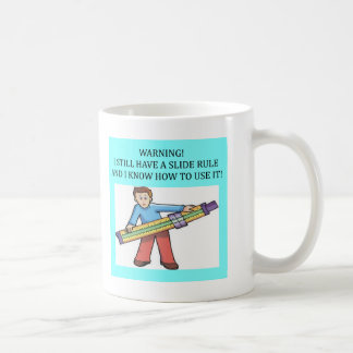 Caneca De Café humor da matemática da regra de corrediça