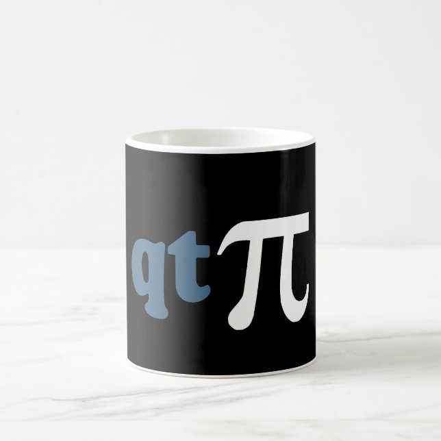 Caneca De Café Humor da matemática - T bonito Pi (Centro)