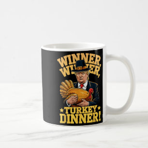 Caneca De Café Humor de Ação de Graças Trump Turquia Camisetas Ad